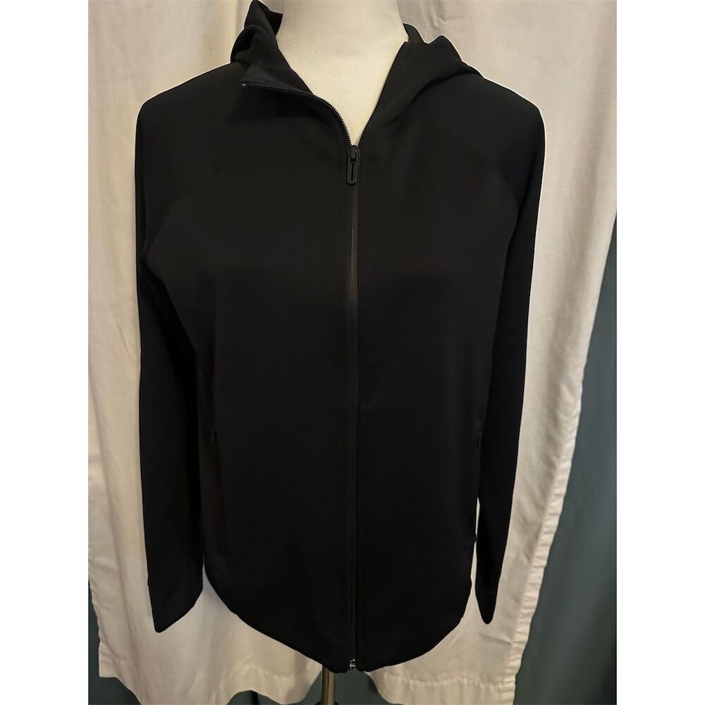 Under Armour Unisex Black Full-Zip Hoodie Jacket Size S Activewear